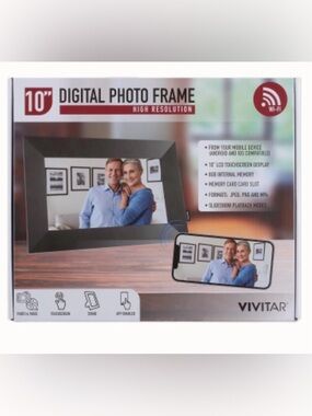 Digital Photo Frame - Black High Resolution